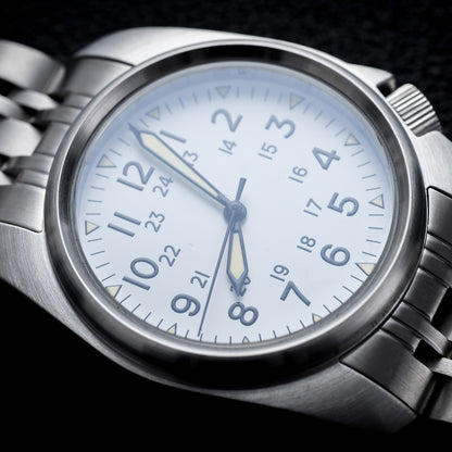 Sapphire Crystal Men Watches Japan movement waterproof 5Bar Swimming Luxury Business Stainless Steel vintage Pilot Men watch