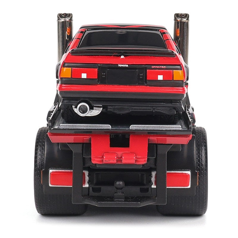 Maisto 1:64  Toyota Trueno Sprinter(AE86) vehicle combination classical muscle car die-casting model collection gift gift