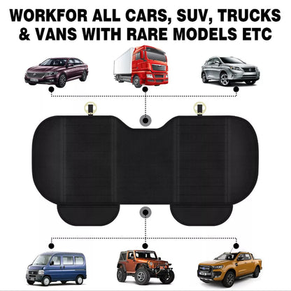 Capa de Assento de Carro Traseira Quatro Estações em Couro PU Almofada Universal Respirável Protetor de Assento Acessórios Interiores