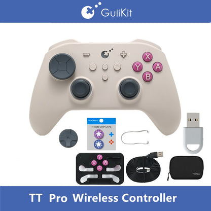 GuliKit Gamepad TT Max/Pro Wireless Controller with TMR Joysticks & Triggers Gamepad for Windows /Nintendo Switch Android iOS