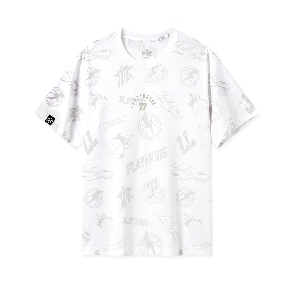 Xtep Short Sleeve Knitted Shirt For Men 2024 Summer Everyday Men's T-shirt Breathable Fashion Soft Outdoor Tops 976229010263