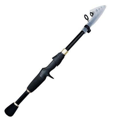 Varas de Pesca Telescópicas de 1.6-2.4m Ultraleves de Carbono para Spinning e Casting Acessórios de Pesca Peso da Isca 10-30g