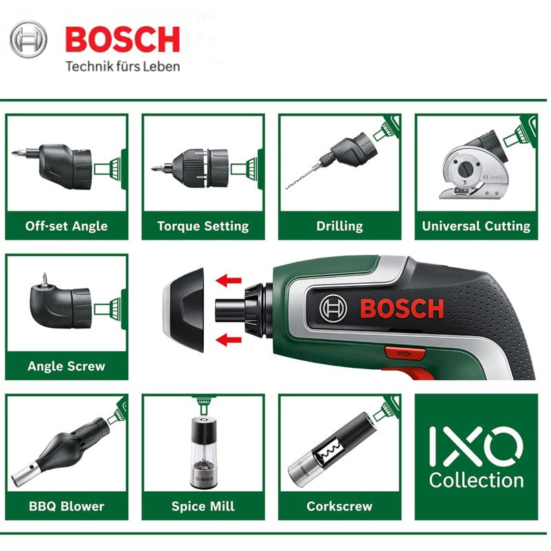 Bosch Adaptador Universal para Corte e Perfuração para IXO Acessório para Parafusadeira IXO