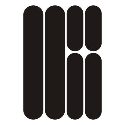 Adesivos Refletivos para Capacetes Adesivos Invisíveis para Capacetes Fita Refletiva Autoadesiva para Capacetes de Bicicleta Moto Scooter