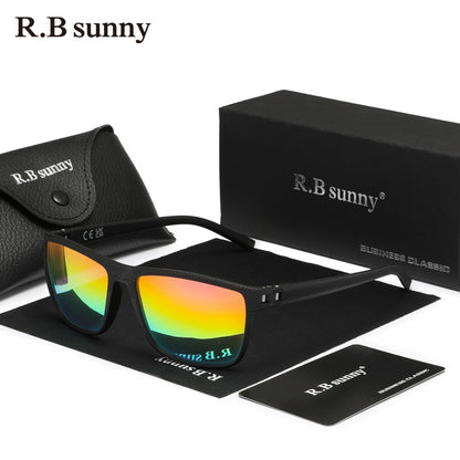 RBsunny Fashion Women‘s Sunglasses New Design Rainbow Mirror Lens Polariz UV400 Glasses Chroma Party High Quality Men Eyewear