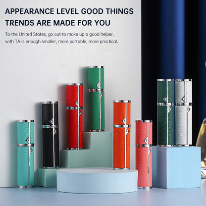 Louischanzl Premium PU leather Sprayer Suitable for Boarding Tight Sealing Travel Perfume Spray 5ml Perfume Atomizer  Bottle