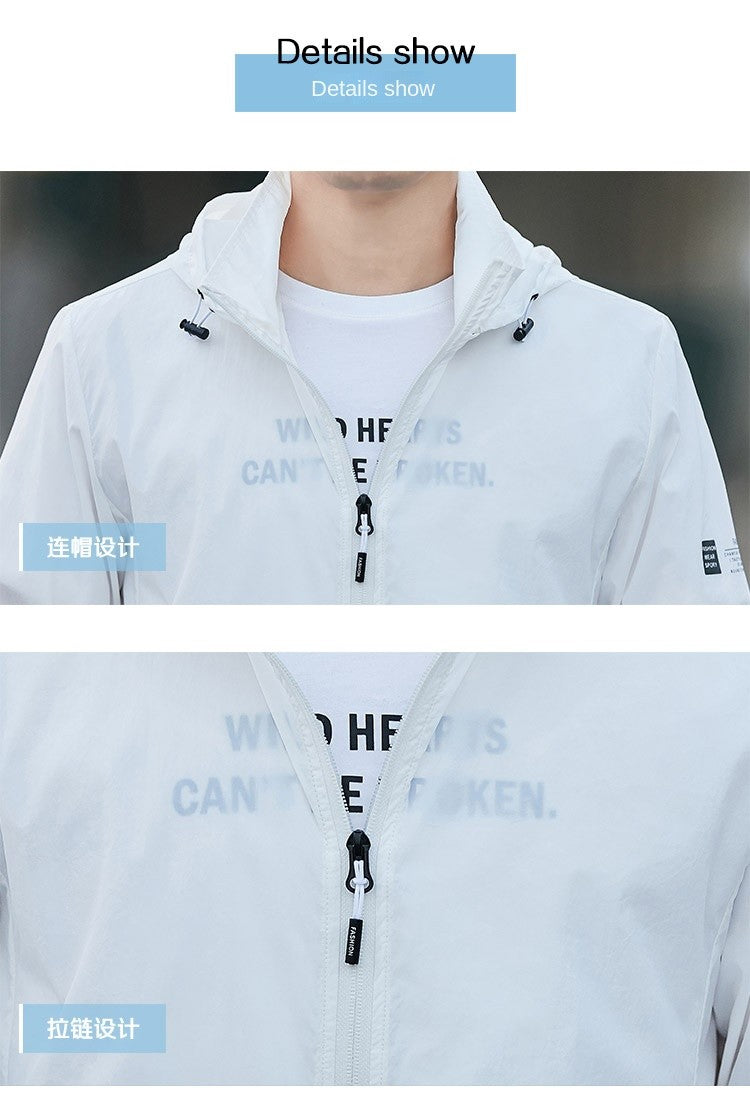 Fashionable and trendy new hot selling sun protection clothing, lightweight and breathable, couple's cold and super strong UV pr