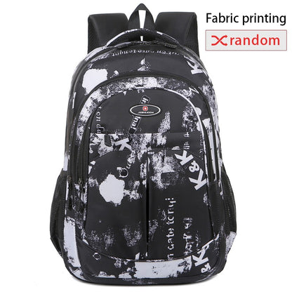 Waterproof men's backpack work 15.6-inch laptop men's business backpack university school backpack boys and girls school backpac