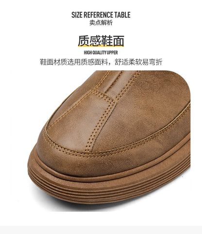 Men's Winter Boots and Cold-proof Boots 2025 Men's Winter High-quality Warm High-top Cotton Shoes Outdoor Thick-soled Snow Boots