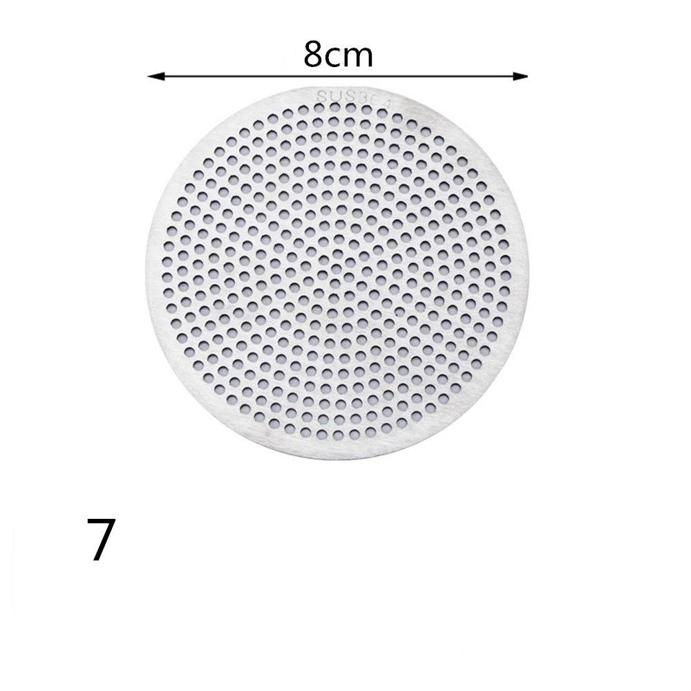304 stainless Hair Filter Floor drain pad Tool Bathroom Accessories Shower Drain Cover  Drains Cover Sink Strainer
