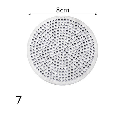 304 stainless Hair Filter Floor drain pad Tool Bathroom Accessories Shower Drain Cover  Drains Cover Sink Strainer
