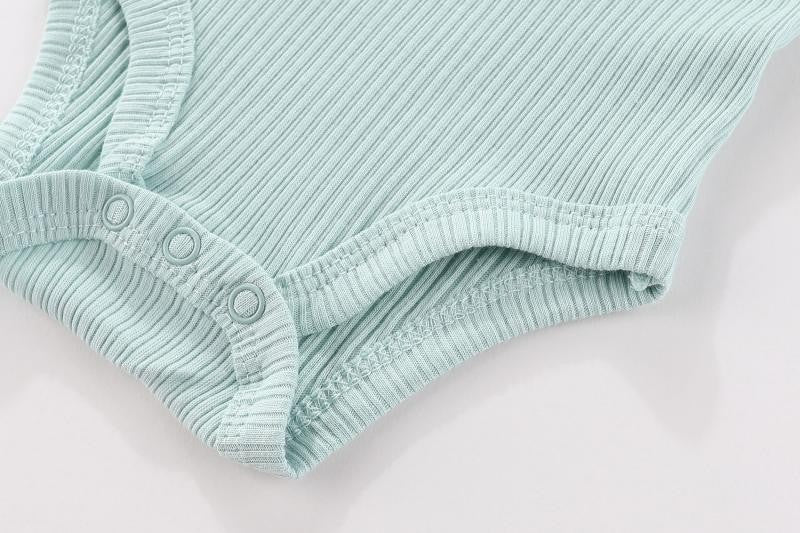 Kiddiezoom 5 Pcs/Lot Four Seasons Fashion Cartoon Short Sleeve Baby Boy Girl Bodysuits Soft 100%Cotton Newborn Onesies Clothes