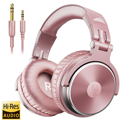 Oneodio Pro 10 Wired Studio Headphones Stereo Professional DJ Headphone with Mic Over Ear Monitor Earphones Bass Headsets
