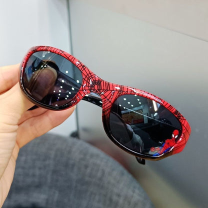 Marvel The Avengers Spiderman Peripheral Movies Creative Cartoon Personality Student Summer UV Shade Sunglasses Holiday Gifts