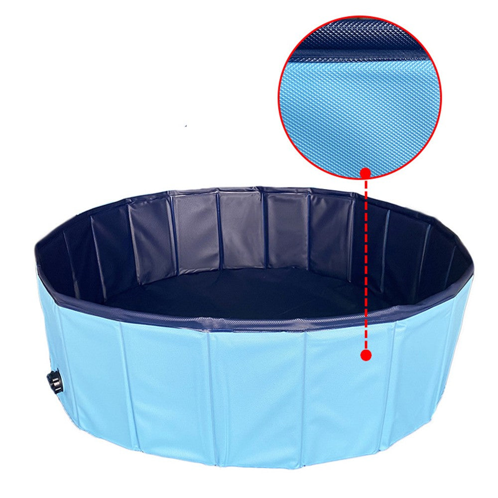 Piscina para Cães ou Cobertura de Piscina, Piscina Portátil de Plástico, Banheira de Higiene, Resistente a Arranhões, Piscinas para Animais de Estimação, Banheira para Cães Grandes