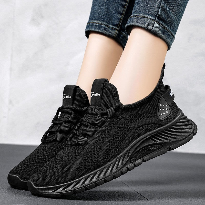 ?Sapatos Femininos Verão 2025 Tênis Casual Malha Respirável Leve Acessível Frete Grátis?