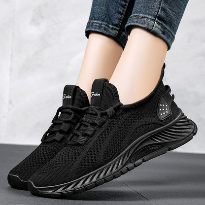 ?Sapatos Femininos Verão 2025 Tênis Casual Malha Respirável Leve Acessível Frete Grátis?