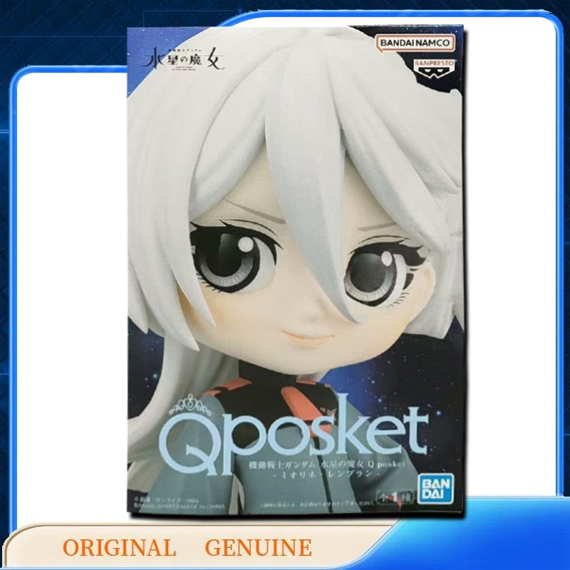 Bandai Original Genuíno BANPRESTO SULETTA CHUATURY NIKA MIORINE ELAN GUEL Qposket Bonecos de Ação de Anime Brinquedos de Presente Enfeites de Modelo