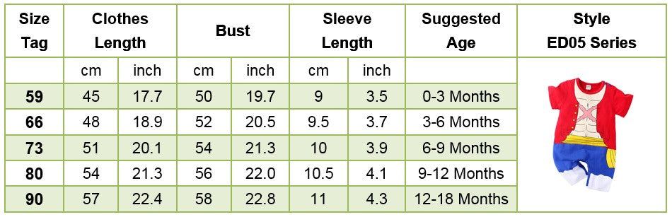 Newborn Costume Baby Anime Romper Boy Kakashi Akatsuki Chopper Zoro Vegeta Cosplay Clothes Infant Jumpsuit Clothes 0-18 Months