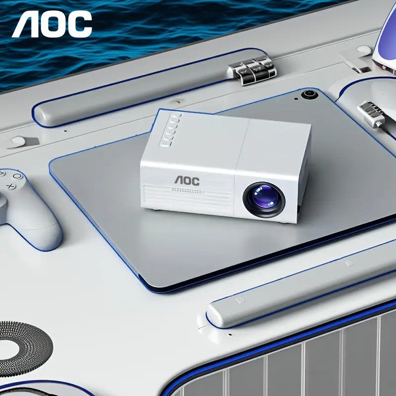 ?? AOC Portable Projector TFT LCD 1080P 1920*1080P Wifi Bluetooth Mini Projectors Home Theater Cinema Outdoor Mini proiettore