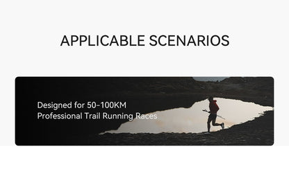 KAILAS FUGA AIR 8L Unisex Travel Marathon Trail Running Hiking Cycling Backpacks  with Dual Soft Water Bottles KA2554005