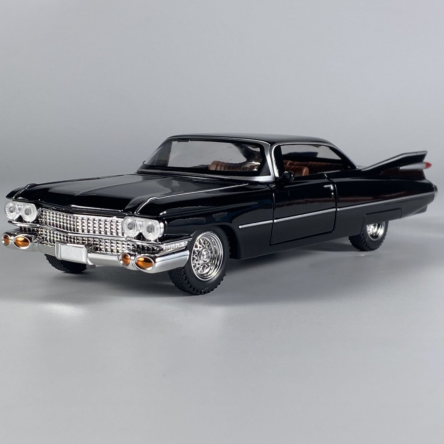 1:24 Cadillac Eldorado Biarritz 1959 Série 62 Liga Diecast Modelo Miniatura Voiture Decoração de Casa Presentes de Natal Para Crianças