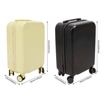 Mala de Viagem 20 Polegadas, Mala de Bordo, Mala com Porta Copos, Mala de Viagem com Porta USB