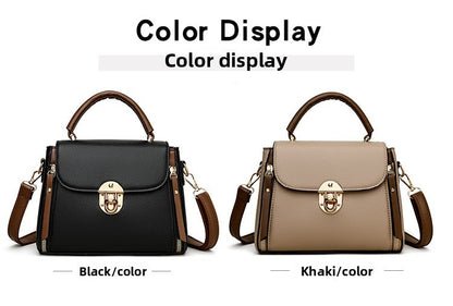 Vintage Handbag Women Fashion Crossbody Shoulder Bag Simple Small Square Bag Versatile Trendy