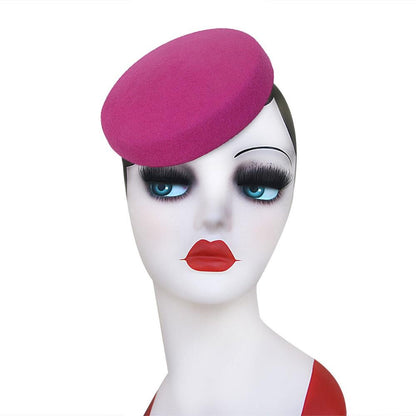 Lawliet Circle Feminino Capacete Chapéus de Feltro de Lã Chapéus Pillbox Fascinator para Mulheres Suprimento de Chapelaria Base de Chapéu Chapéus de Coquetel