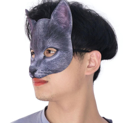 Supplies Eye Mask Festival for Adult  Costume Party Christmas Cosplay Props Halloween Decoration Masquerade Mask Cat Mask