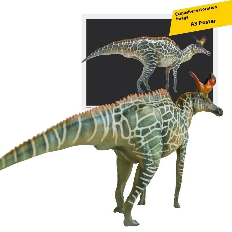 Modelos de Dinossauros Pré-históricos 32 Lambeosaurus Dragão Audrey Um presente de feriado para amigos Decoração de mesa Coleção Mais vendidos