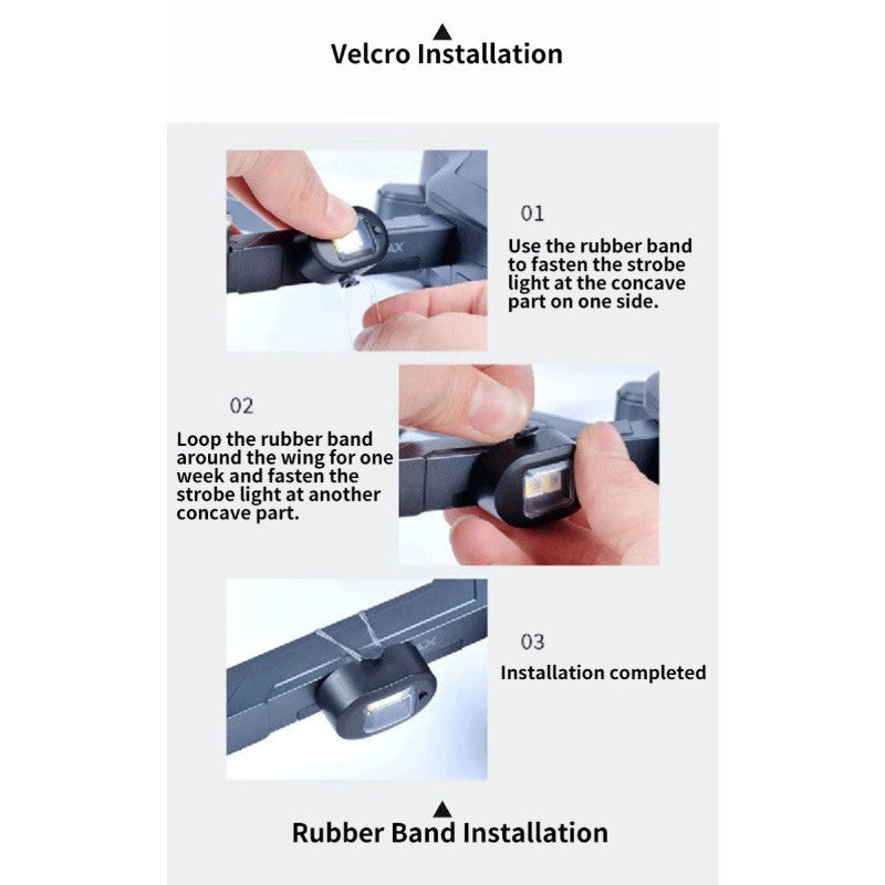 2/4/6pcs Wireless Remote Control LED Strobe Light for Car Auto Motorcycle Bike Drone Scooter Anti-collision Warning Lamp Flash