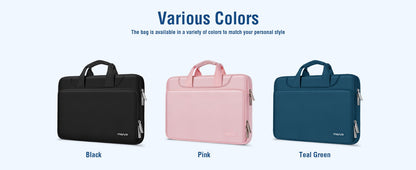 Laptop Briefcase Bag for 2025 MacBook Air Pro M5 M4 M3 M2 M1 13 13.3 14 15 15.6 16 inch HP Dell Lenovo Asus Notebook Sleeve Case