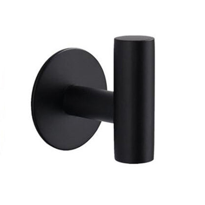 Aluminum Alloy Robe Hook Towel Hooks Self Adhesive Wall Coat Racks Rustproof Hook Hangers Wall Hook Kitchen Bathroom Accessories