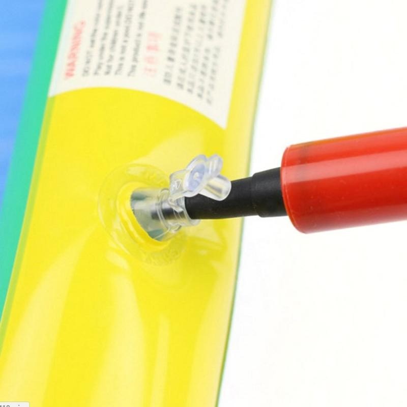 Hand Push Balloon Pump Plastic Balloon Inflater Air Pump Balloon Accessories Birthday Party Wedding Supplies Randomly Color