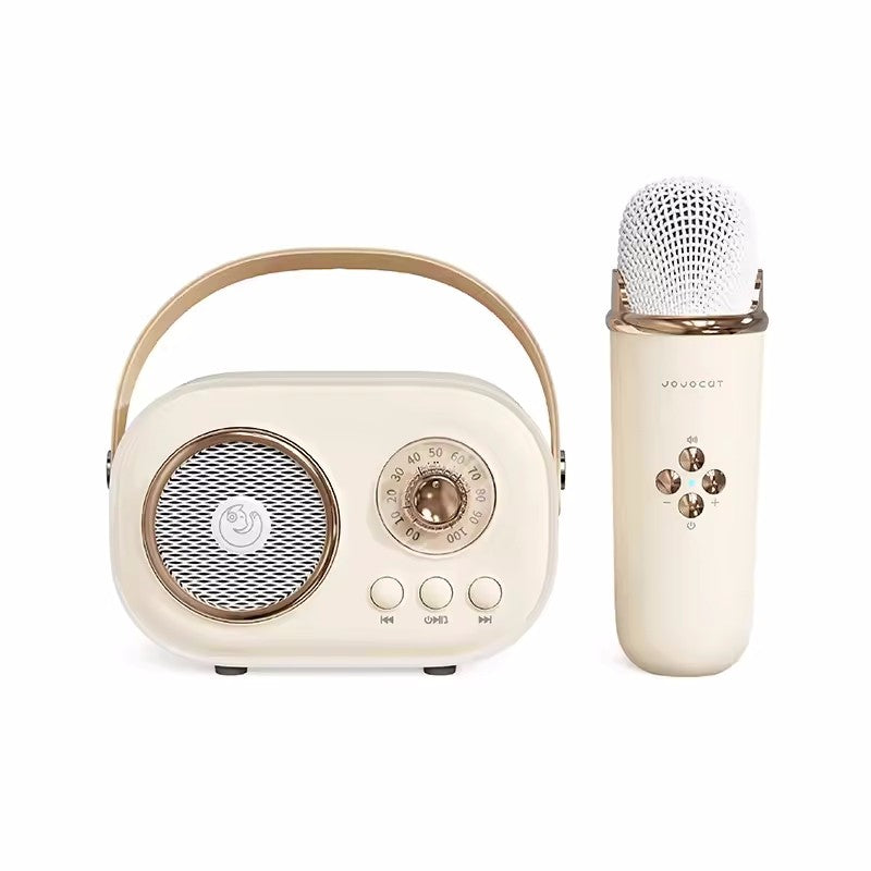 Karaoke Portable Wireless Bluetooth Speaker With Microphone Machine Radio FM Caixa De Som Mini Sound Box Music Small Column Mp3