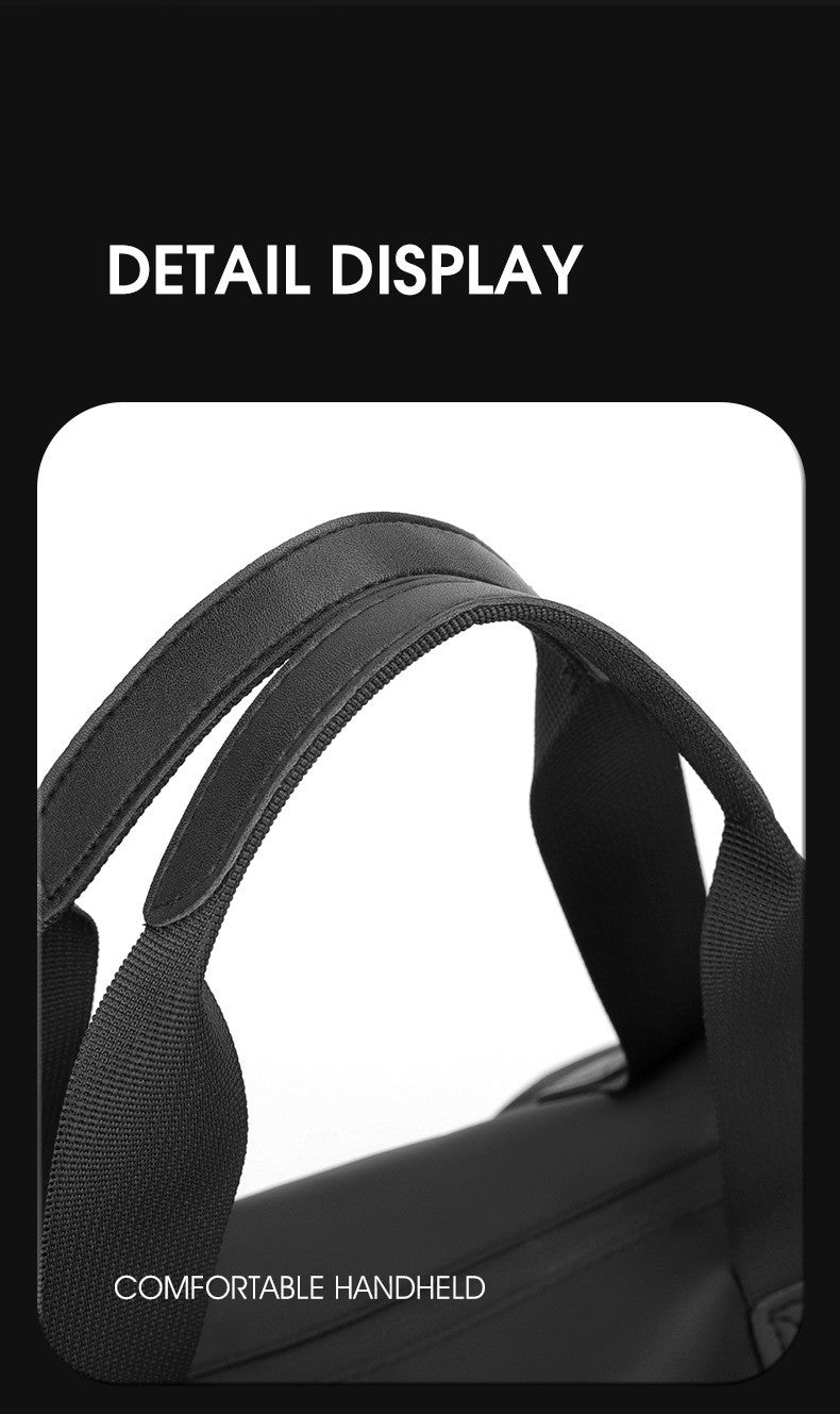 Zipper Large Capacity Oxford Travel Bags Solid Fitness Bags Thickened Fabric High Capacity Waterproof Luggage Sports Bags