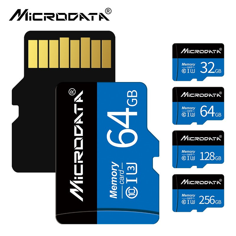Cartões de memória 4GB 8GB 16GB Micro TF SD de alta velocidade 32GB 64GB classe 10 cartão de memória 128gb 256gb cartão TF para smartphone