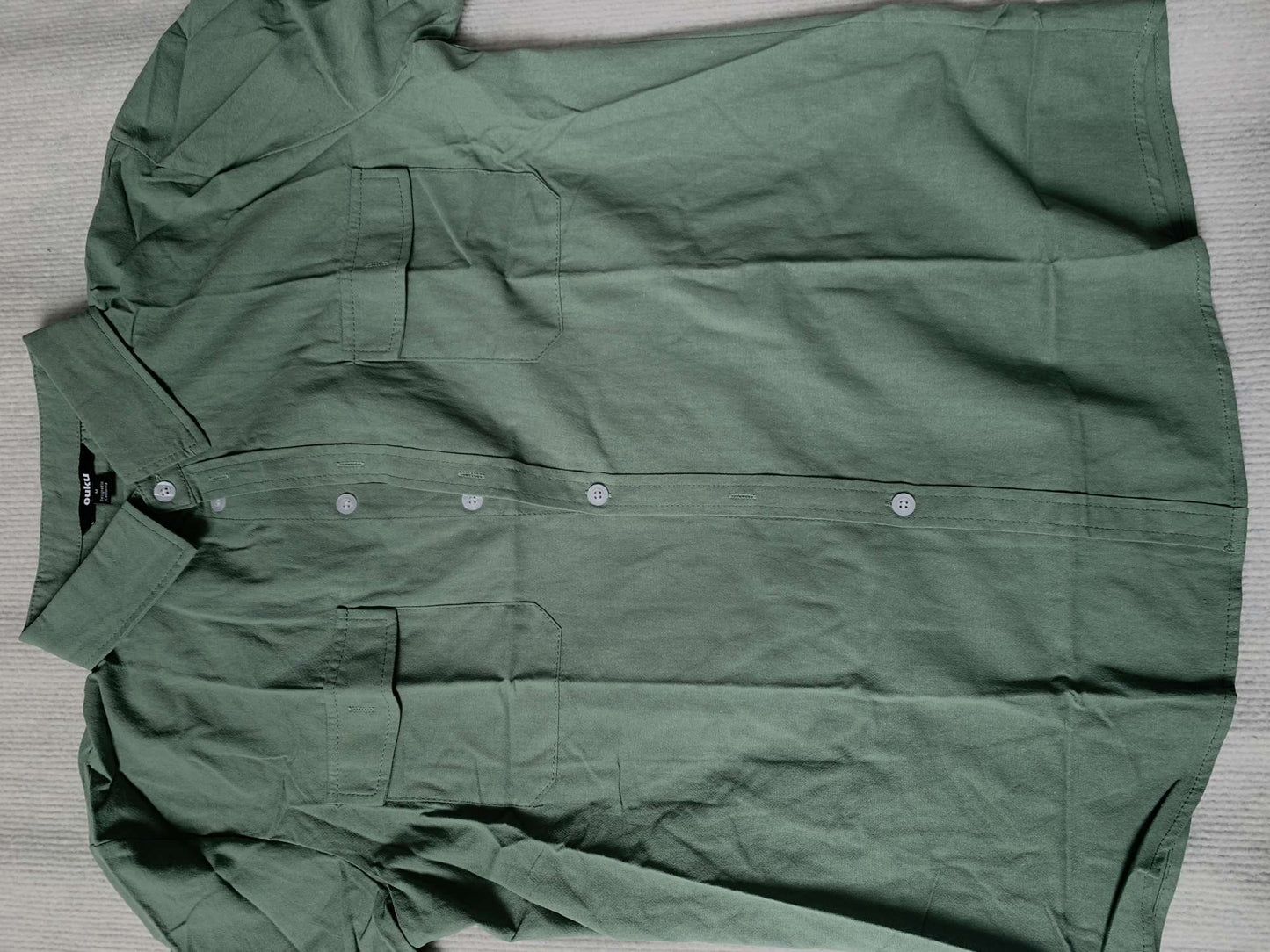 Men's Short Sleeve Cotton Shirt Men T-shirt Linen Short Sleeve Shirt Linen Shirt Men's Shirt with Short Sleeves Men T-shirt