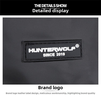 Simple Mini Men Crossbody Bag For Phone Side Bag Casual Waterproof PU Leather Shoulder Bag Business Small Messenger Sling Bags