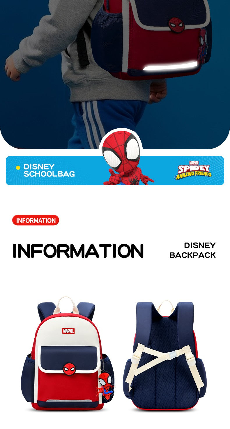 Mochila Escolar Infantil Disney Mochila Leve para Berçário Bolsa de Viagem e Lazer Mochila Unissex para Crianças
