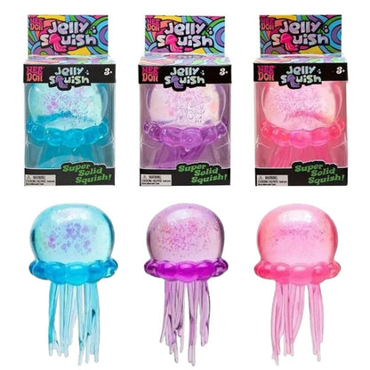 2026 hot Cute Nee Doh Jelly Hops Octopus Fidget Toy, Waterproof Water Play Sensory Toy, Great Gift for Boys and Girls