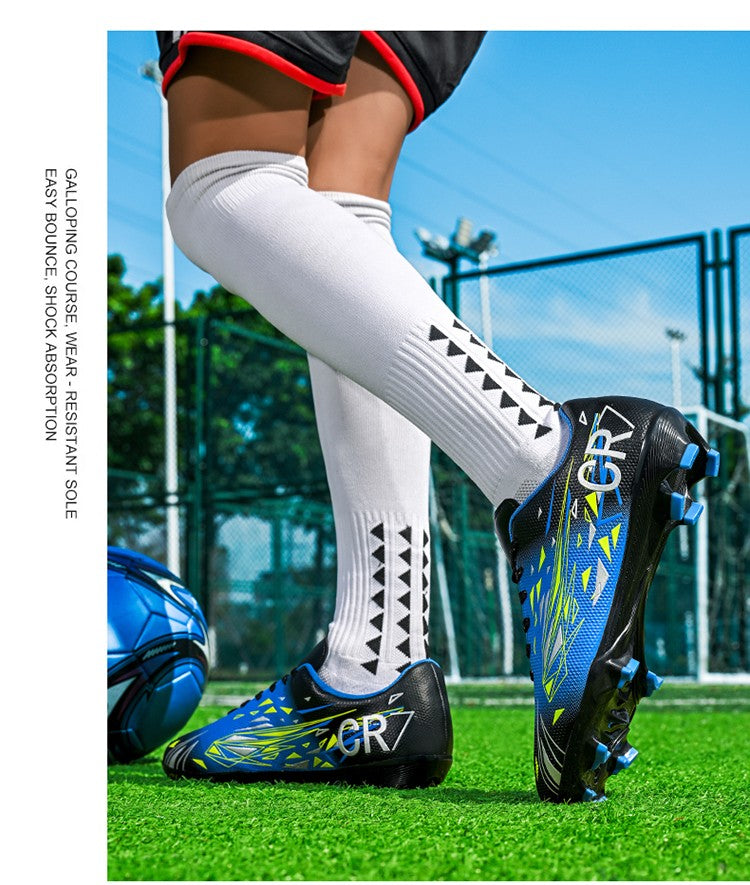 New Men Professional Soft Football Boots Sneakers Match Soccer Shoes Ultralight Futsal High-quality TF/FG Unisex Hot Sale Cleats