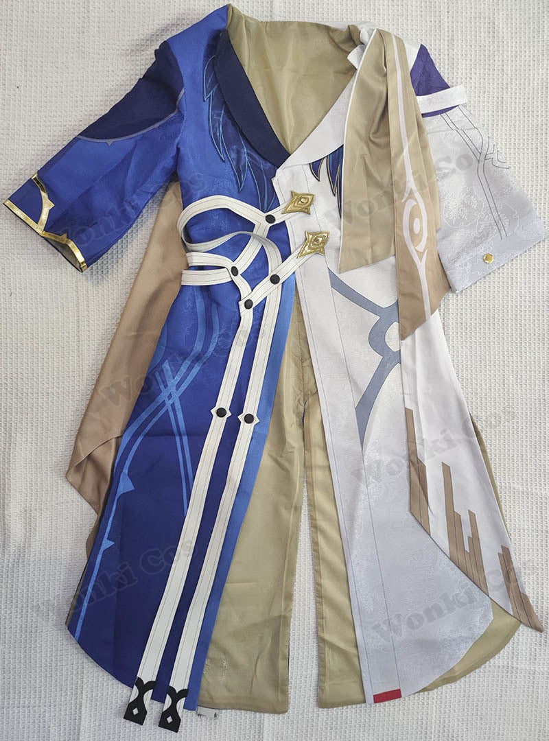 Star Rail Sunday Harmony New Skin Cosplay Costume Sunday Wig Hair Cosplay for Men Role Play Party Outfits