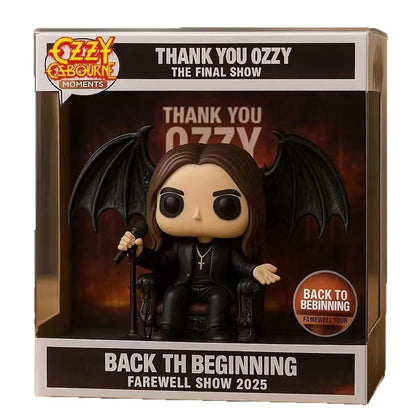 Ozzy Osborne Figure Thank You Ozzy The Final Show Resin Duck Doll Ornaments Desktop Decoration Cute Doll Fans Souvenir Gift