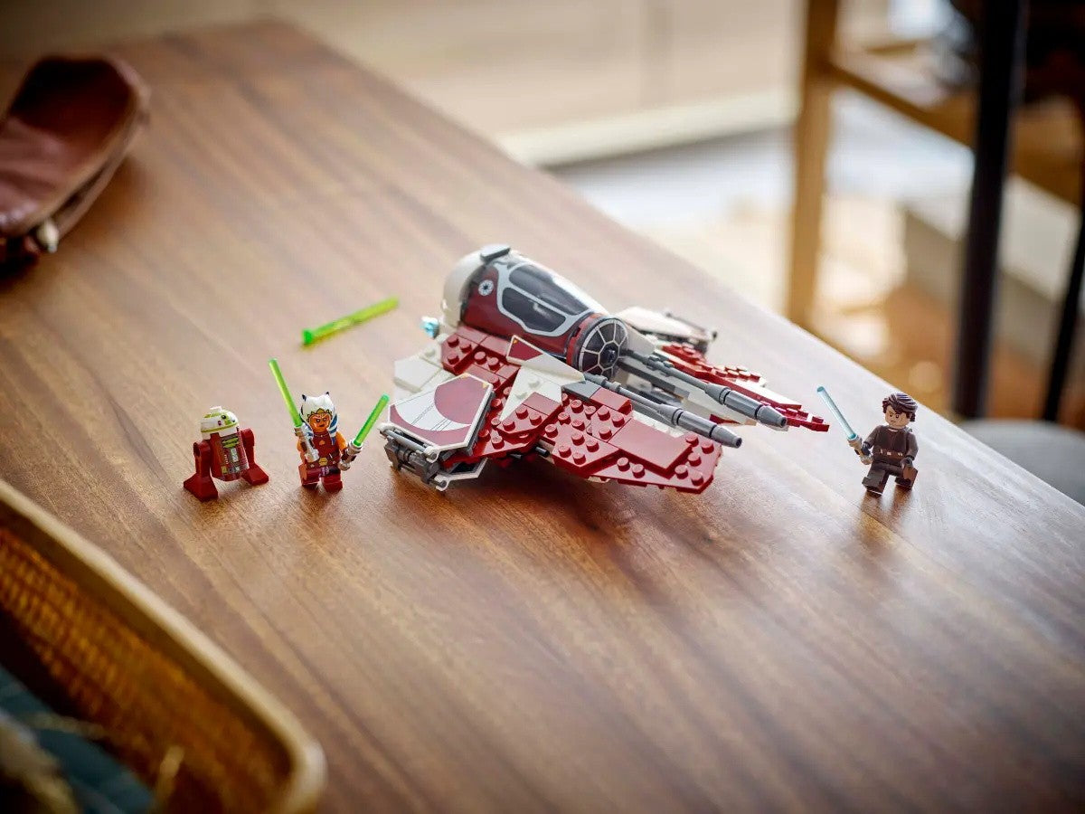 LEGO Star Wars 75401 Interceptador Jedi de Ahsoka, Brinquedo de Blocos de Montar para Crianças, Presente