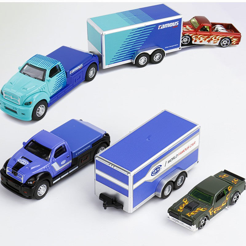 Caminhão Scania Contêiner 1:64 Caminhão Contêiner Americano Liga de Metal Diecast Modelo de Carro Veículos em Miniatura Colecionáveis Hobby Presente