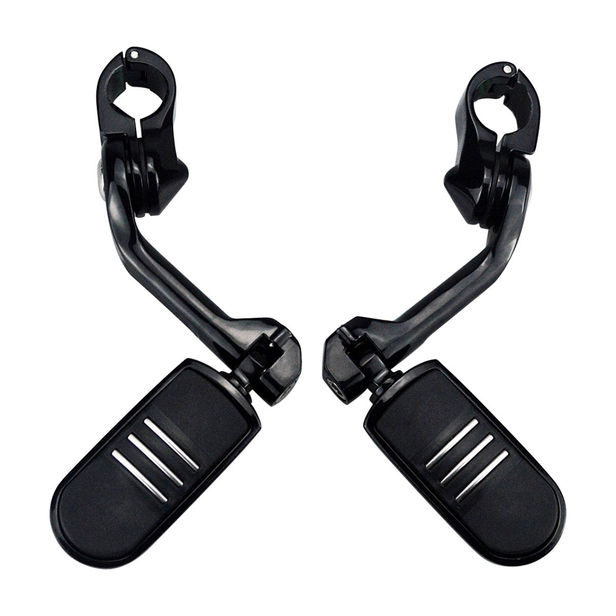 Kit de Suportes de Pedaleiras para Protetor de Motor de Motocicletas 1-1/4" Descanso de Pé para Harley Honda Davidson Road King Sportster Fat Boy Electra Glide