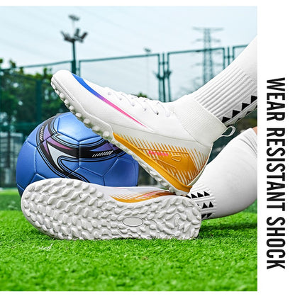 TF/FG Men Soccer Shoes Society Cleats Professional Indoor Football Field Boots Fast Training Outdoor Football Shoes Sneaker