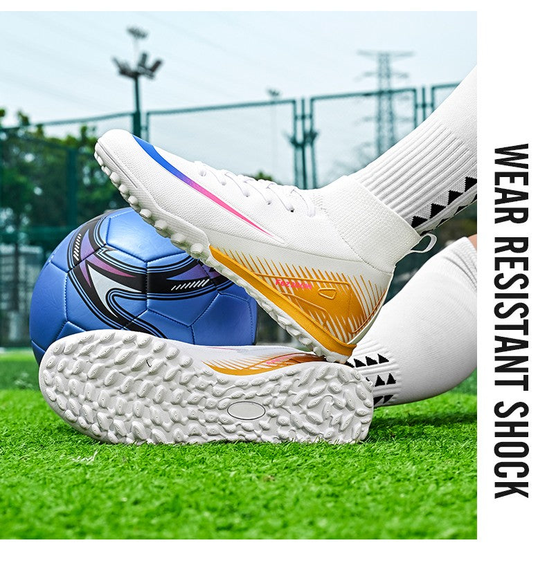 TF/FG Men Soccer Shoes Society Cleats Professional Indoor Football Field Boots Fast Training Outdoor Football Shoes Sneaker